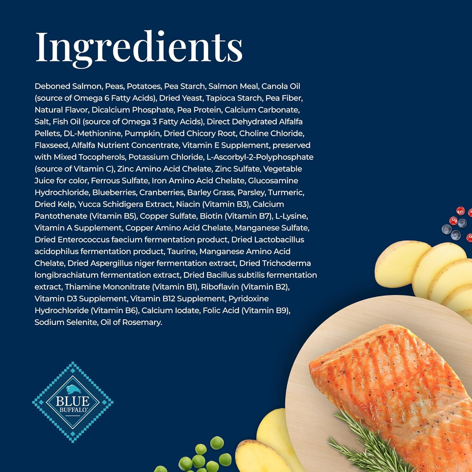 Basics Grain-Free Adult Dog Food, Limited Ingredient Salmon Recipe, 22 lb Bag